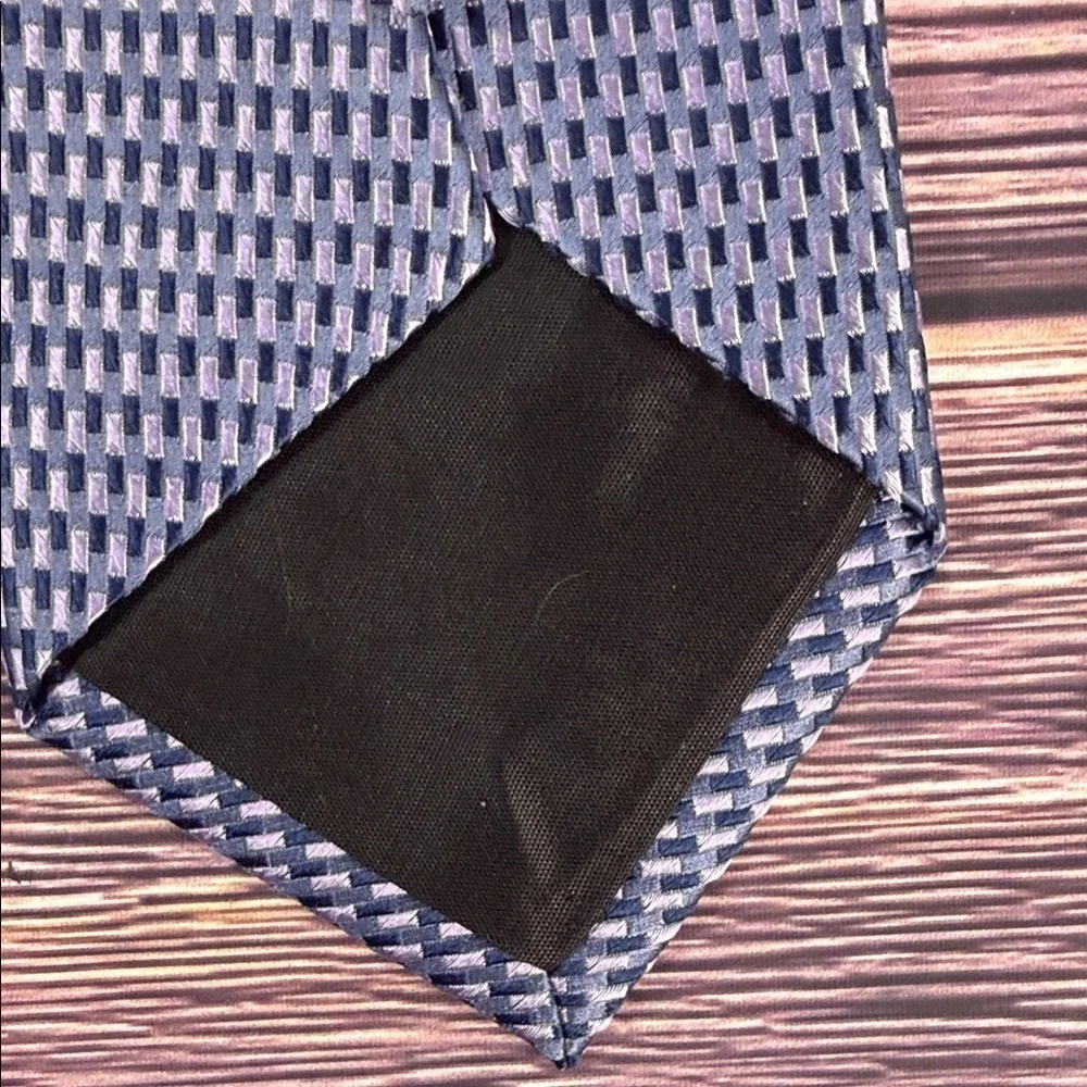 Crazy Horse and H&H Set of 2Mens Silk‎ ties Brown and Blue Tones